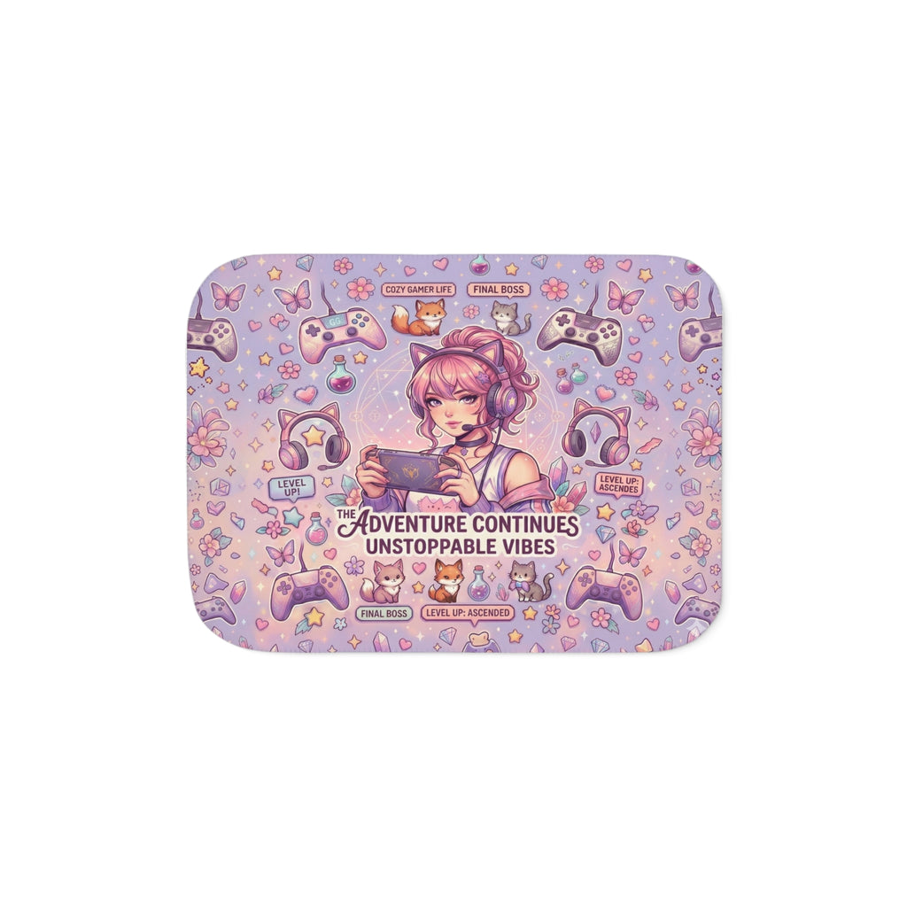 Gaming Sherpa Blanket