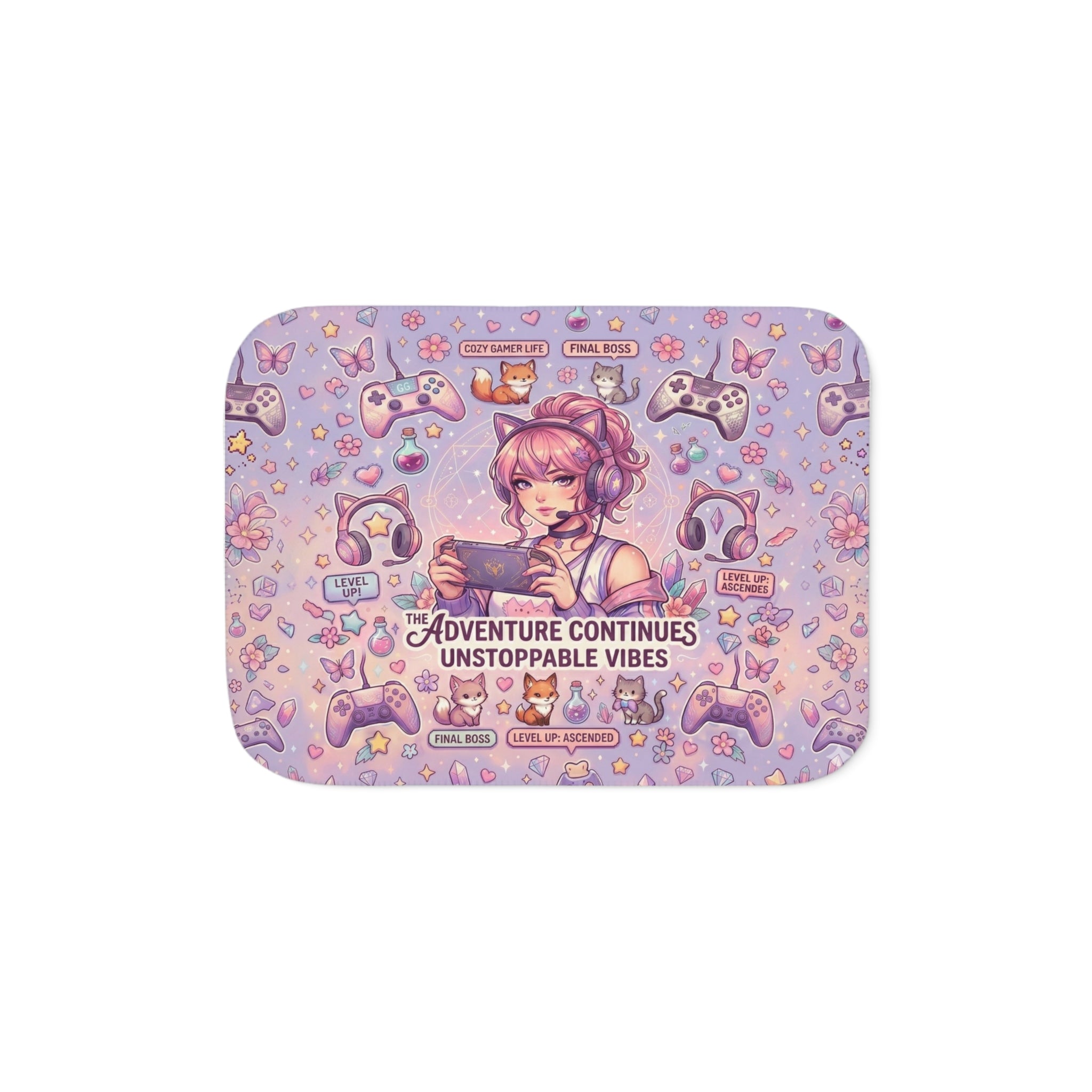 Gaming Sherpa Blanket